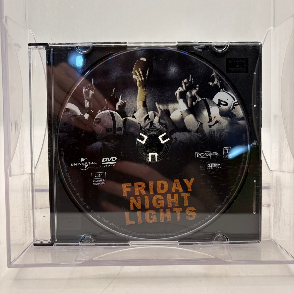 Friday Night Lights DVD 2004 Movie Billy Bob Thornton Sports Drama Widescreen